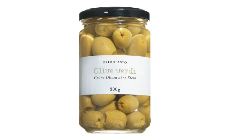 Grne Oliven ohne Stein, Primopasto - Viani