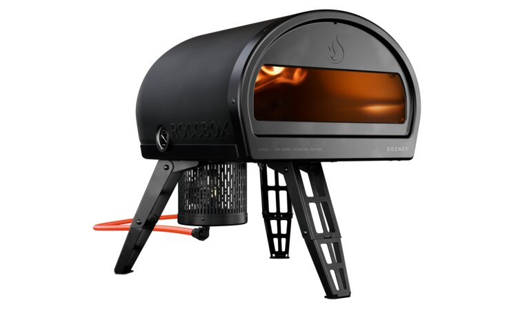 Gas-Pizzaofen Roccbox, Schwarz, Gozney - Viani